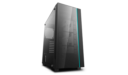 Корпус DEEPCOOL MidTower MATREXX 55 V3 черный (ATX, без БП, 2xUSB2.0+USB3.2, no fan) (DP-ATX-MATREXX55V3)