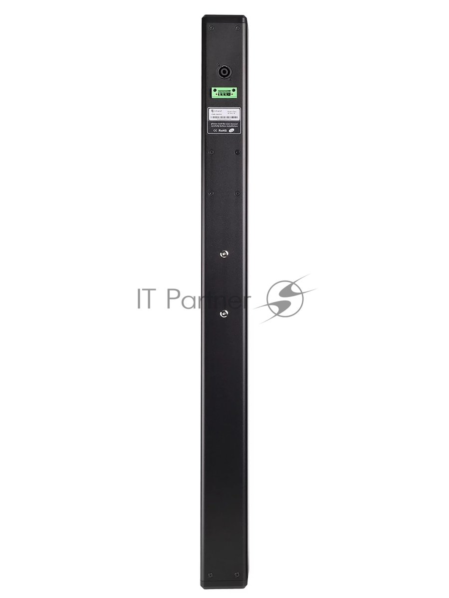 Звуковая колонна Intrend ITSPK-CL925-B пассивная, 9x2.5", 4 Ом (220 Вт RMS), SPL 114dB, 95Hz-20kHz, 120°x20° (HхV), вес 4.4кг, черный, крепление в комплекте, (цена за 1шт., в упаковке 2 шт., продается парами)