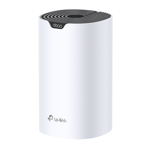 Беспроводной маршрутизатор TP-Link - Deco S7, 2.4/5 ГГц, 1300Мб/с, IEEE 802.11 a/b/g/n/ac, 2x RJ-45, 1 Гб/с, Mesh (1-pack), белый, Deco S7(1-pack)