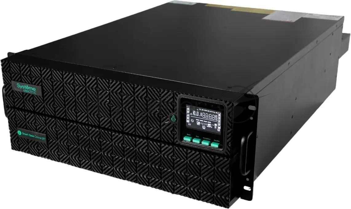 Источник бесперебойного питания Systeme Electric Smart-Save Online SRTSE 2 SRTSE6KRTXLIG2-NC / 6000 ВА / 6000 Вт / 5 x IEC 320 C13, 3 x IEC 320 С19