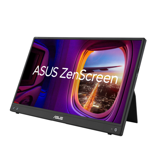 Монитор Asus - MB16AHV, 15.6", 16:9, IPS, 5 мс, 250cd/m², 800:1, 1920x1080 (Full HD), 60 Гц, 1x HDMI, цвет чёрный, 90LM0381-B02370