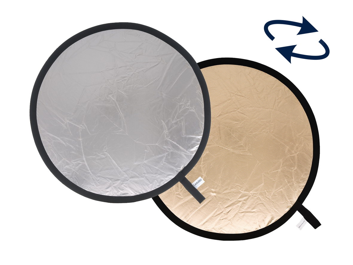 Lastolite LL LR4836 Отражатель складной 120см Серебряный/Мягкое Золото