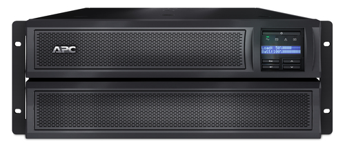 ИБП APC by SE - Smart-UPS X 3000 ВА/2700 Вт, Line-Interactive, in (230V 1xIEC-320 C20), 8xIEC-320 C13, 2xIEC-320 C19, Hot Swap User Replaceable Batteries, LCD, Rack/Tower, 4U, RM, цвет чёрный, SMX3000HV