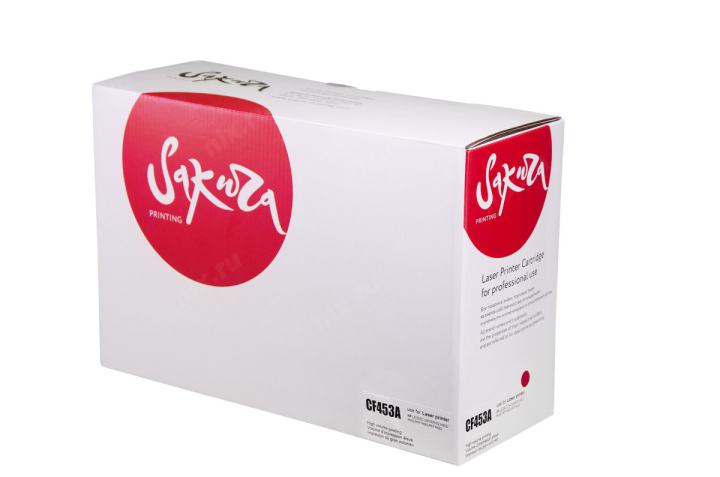 SACF453A Картридж SAKURA CF453A ( HP 655A) для HP Color LaserJet JetIntelligence,  пурпурный,  10500к.