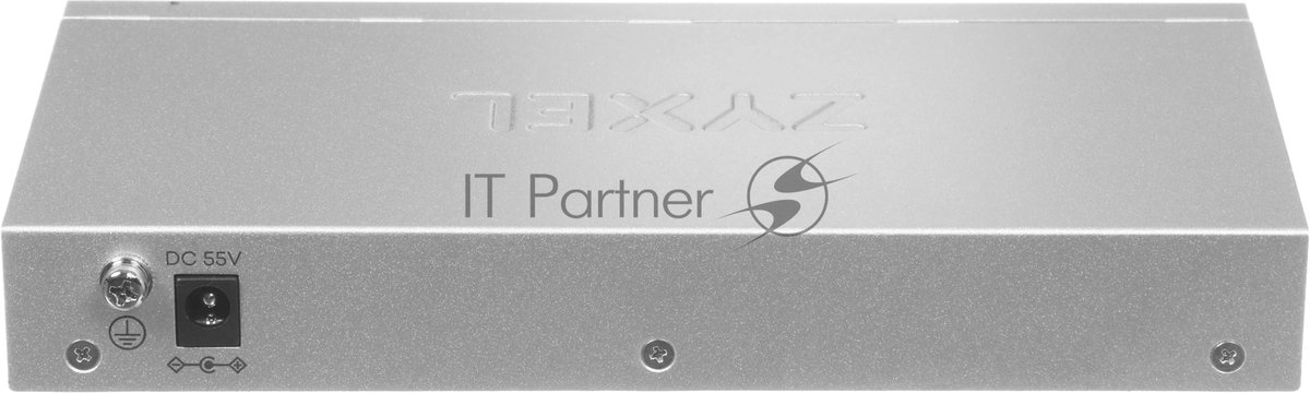 Коммутатор ZYXEL GS1200-8HPV3-EU0101F, 8×1 Гбит/с, 4×PoE+, 68 Вт, управляемый