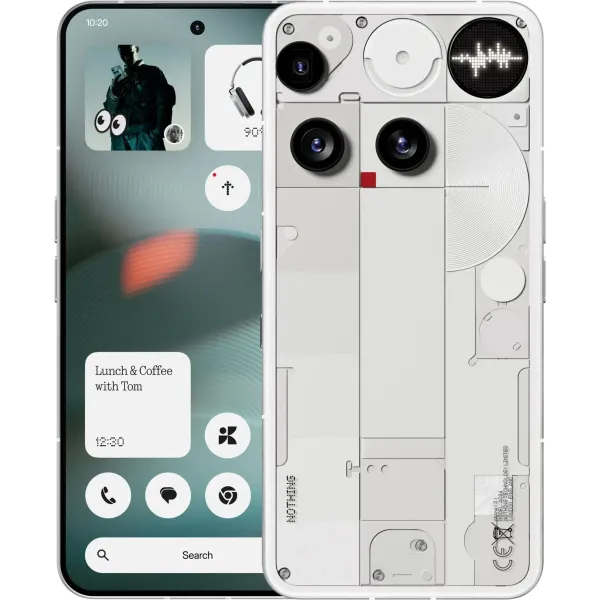 Смартфон Nothing 4544514682, Phone (3) 12/256GB White