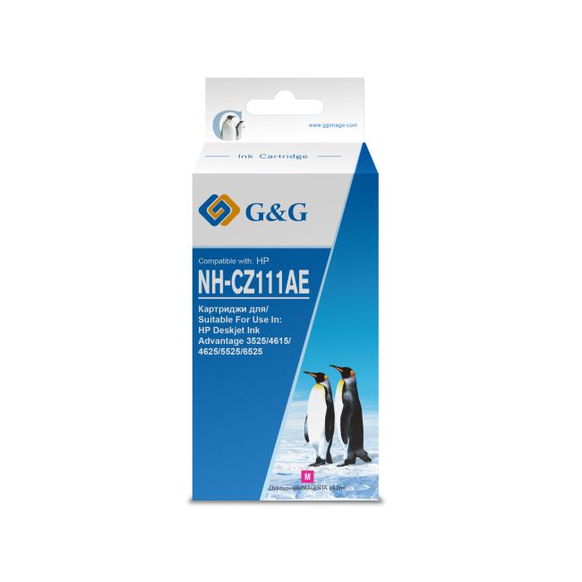 Картридж G&G NH-CZ111AE Magenta  для HP 3525/4615/4625/5525/6525