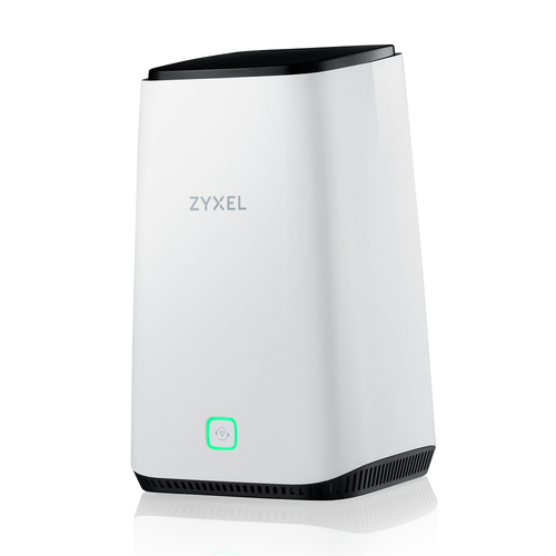 Маршрутизатор 5G Wi-Fi Zyxel NebulaFlex Pro FWA510 (вставляется сим-карта), поддержка 4G/LTE Сat.19, 802.11ax (2,4 и 5 ГГц) до 1200+2400 Мбит/с, 1xLAN/WAN 2,5GE, 1x LAN 2,5GE, 1xUSB3.0, 4 разъема TS9 (для внешних LTE антенн)