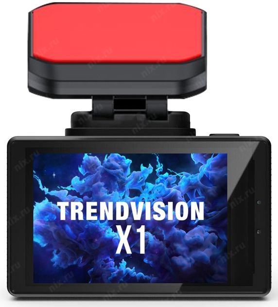 Видеорегистратор TrendVision X1 черный 1080x1920 1080p 150гр. GPS  MSTAR  8336