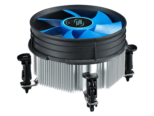 Кулер для процессора DEEPCOOL THETA 21 PWM черный/синий, 92 мм, алюминий, 2400 об/мин, 33.4 дБ, 4 pin, 95 Вт, 60.5 мм