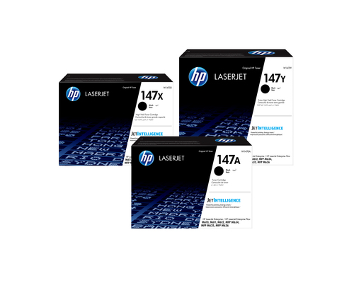 Картридж лазерный Cactus 147Y CS-W1470Y черный (42000стр.) для HP LaserJet M611dn/M612dn/M634dn/M634h (Cactus)