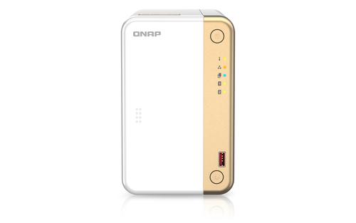 Сетевое хранилище без дисков/ channel QNAP TS-262-4G NAS 2 HDD trays, 2 x M.2 NVMe PCIe Gen 3 x1, 2-core Intel Celeron N4505  2.9 GHz, 4 GB RAM (4GB max), 1x2.5 Gigabit Ethernet , Slot PCIe Gen 3 x2, 2 USB 3.2 Gen 2 (10Gbps) Port, 2xUSB USB 2.0 port, 1xHDMI 2.0