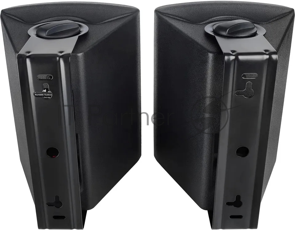 Акустическая система Gemini GHSI-W525BT-PR-BLK Активная + пассивная АС, 5.25" НЧ + 0.75" ВЧ, мощность RMS/Peak 60/150 Вт, АЧХ 45-20000 Гц, динамики: 5" НЧ, 1" ВЧ, IP44, BT, 3,5 мм AUX вход, 3,5 мм AUX выход, настенные крепления, пульт ДУ, цвет черный