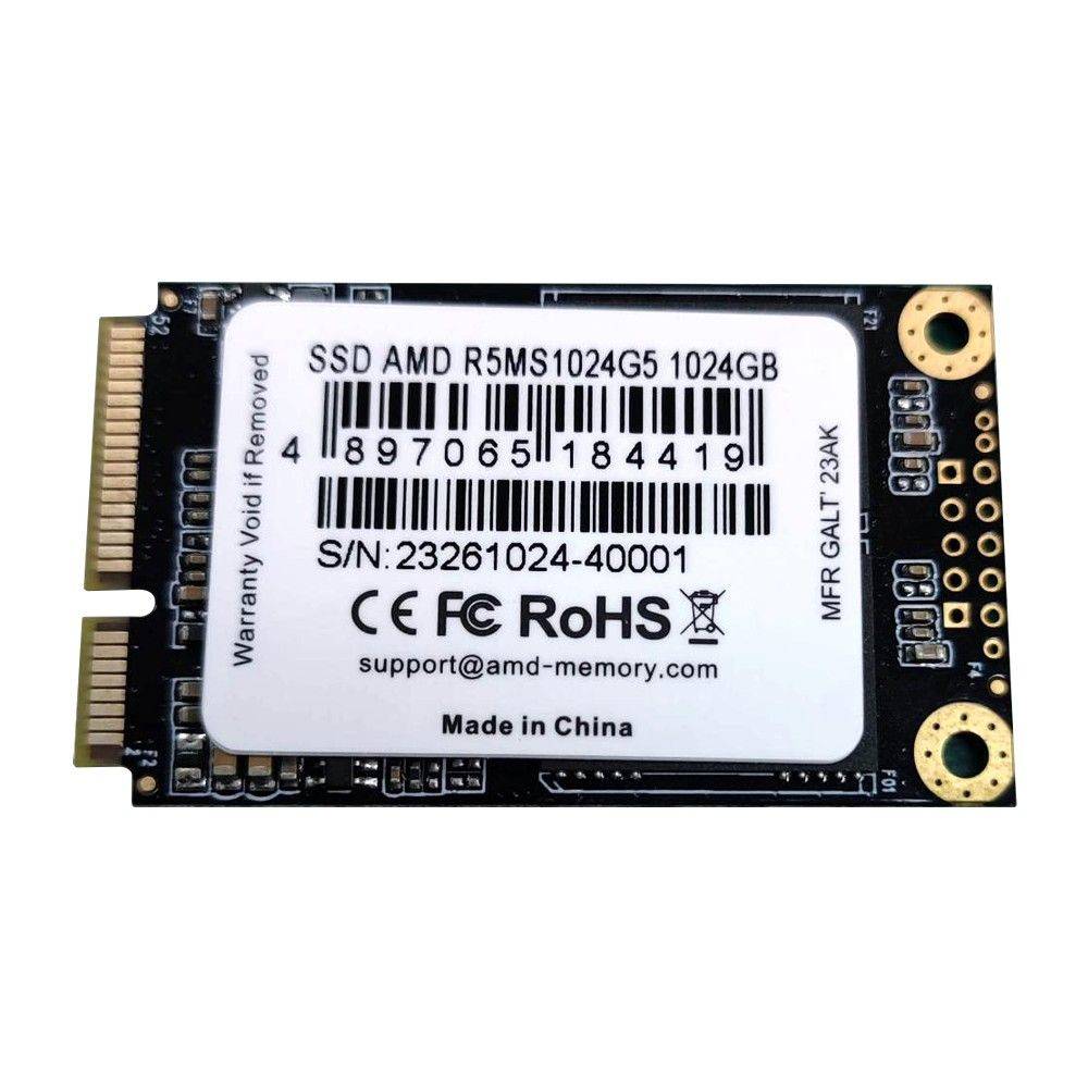 SSD AMD Radeon R5MS1024G5, 1024 ГБ, mSATA, SATA 6 Гб/с