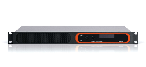 Аудиопроцессор BIAMP [TesiraFORTE AVB VT4] (DSP): 4х4 (128 x 128 AVB); 4 вх. c AEC. 4 вых., 8 CH по USB, 2-канальный VoIP-интерфейс SIP (RJ-45) + телефонный интерфейс FXO (RJ-11), OLED-дисплей, Ethernet, RS-232. ПО Tesira. Logic I/O. 1U.