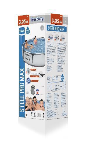 Бассейн каркасный Bestway 56408, 305×76 см, 4678 л