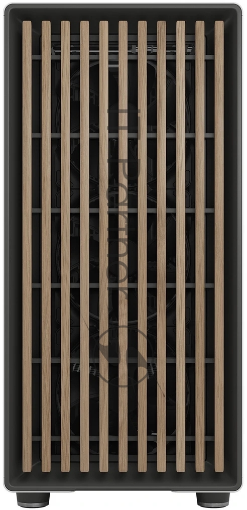 Компьютерный корпус без блока питания Fractal Design North XL TG Dark Tint, Full-Tower, 3x140мм, 2xUSB-A 3.2 + 1xUSB 3.2 Type-C E-ATX, ATX, mATX, mITX Wood panel, Chalk белый