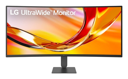 Монитор 34” LG 34U640B-B/ LG 34U640B-B 34” Curved 1800R, 3440×1440, VA, 178×178, 300nit, 144Hz, 5ms, 2HDMI/DP, 1USB-C, 2USB-A, LT, ExtPWR, 100x100VESA, Черный, 1y