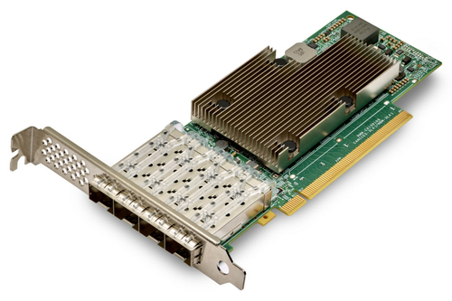 4XC7A80566 Сетевой адаптер Lenovo ThinkSystem Broadcom 57504 10/25GbE SFP28  4-port  PCIe  Ethernet Adapter