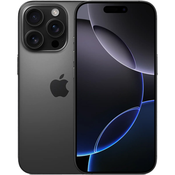 Смартфон Apple iPhone 16 Pro Max 1 ТБ, Dual nano SIM, Black Titanium черный титан