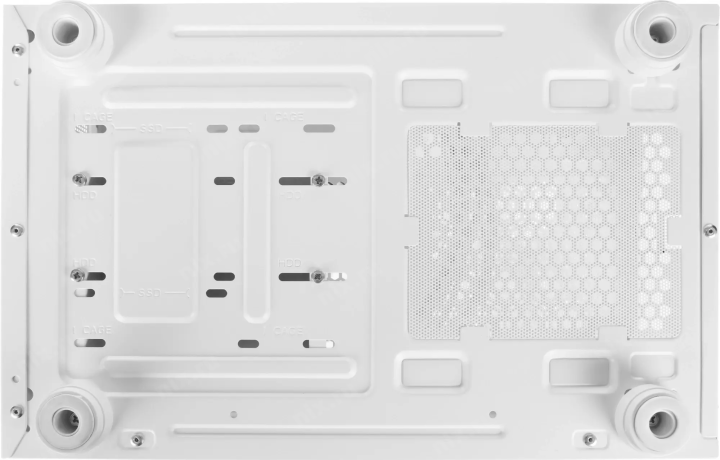 Корпус Formula Crystal Z1 PLUS белый без БП ATX 2x120mm 2xUSB2.0 1xUSB3.0 audio  bott  PSU