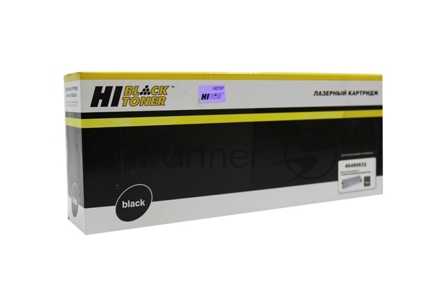 Картридж лазерный Hi-Black (HB-46490632) для OKI C532/C542/MC573/MC563, Bk, 7K