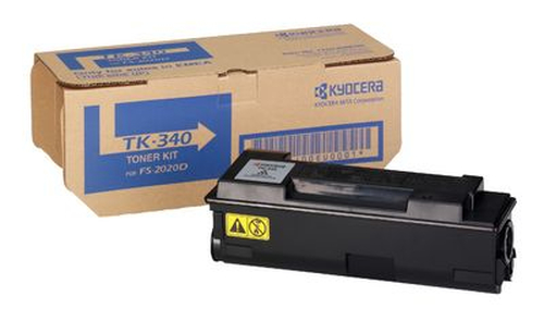 Тонер-картридж Kyocera - TK-340, Лазерный, Черный, 12000стр, 1T02J00EUC