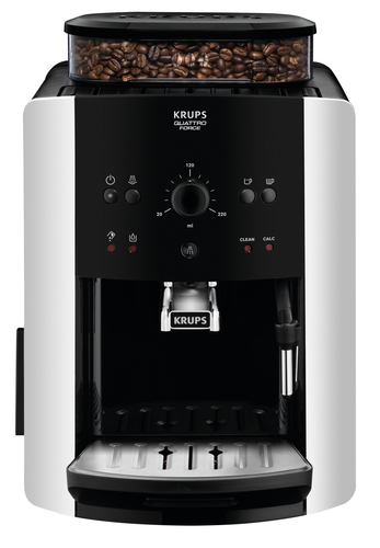 Кофемашина Krups Arabica EA811810 1450Вт черный/серебристый