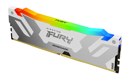 Память DDR5 16GB 7600MHz Kingston KF576C38RWA-16 Fury Renegade RGB RTL Gaming PC5-60800 CL38 DIMM 288-pin 1.45В single rank с радиатором Ret