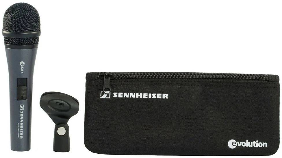 Sennheiser проводной E 825-S черный