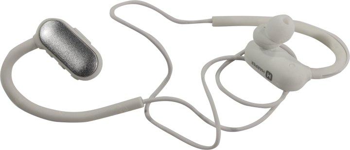Наушники с микрофоном HARPER HB-302 White (Bluetooth  4.2,  с регулятором  громкости)
