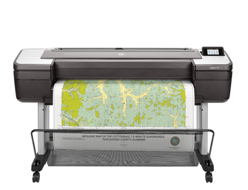 Плоттер струйный HP DesignJet T1700 PostScript (44"/1118 мм, A0+)/ 6 цветов/ стенд/ Adobe PS/ Запуск АСЦ