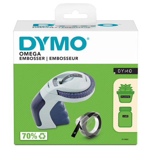 Знакопечатающее устройство DYMO Omega, лента 9мм, латынь (S0717930)