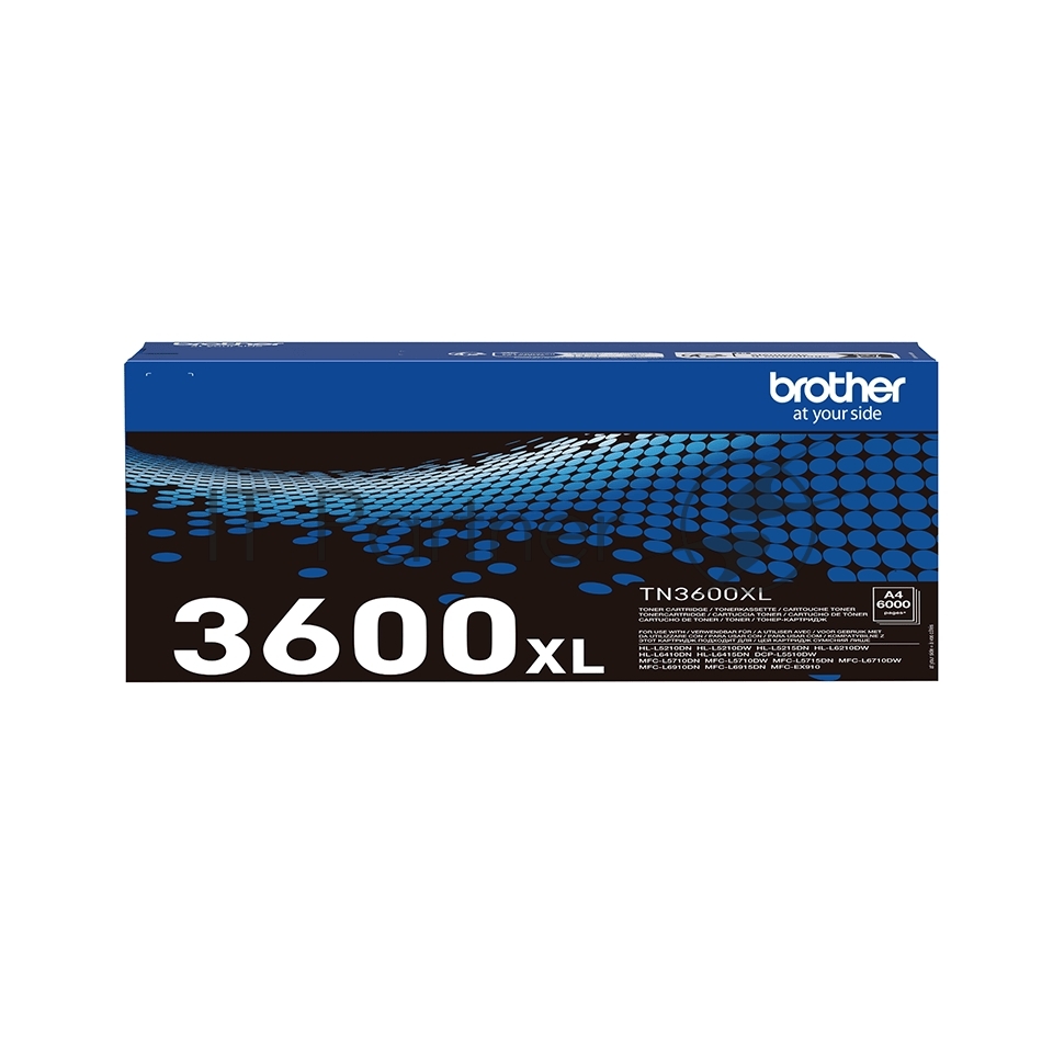 Картридж Brother TN3600XL Black 6.000 pages