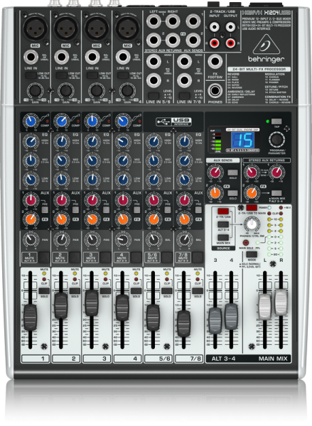 МИКШЕРНЫЙ ПУЛЬТ BEHRINGER XENYX X 1204USB