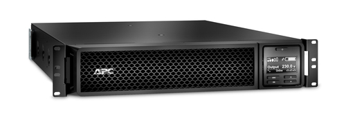 ИБП APC by SE - Smart-UPS SRT 3000 ВА/2700 Вт, On-Line, in (230V 1xIEC-320 C20), 8xIEC-320 C13, 2xIEC-320 C19, Hot Swap User Replaceable Batteries, LCD, Rack/Tower, 2U, RM, цвет чёрный, SRT3000RMXLI