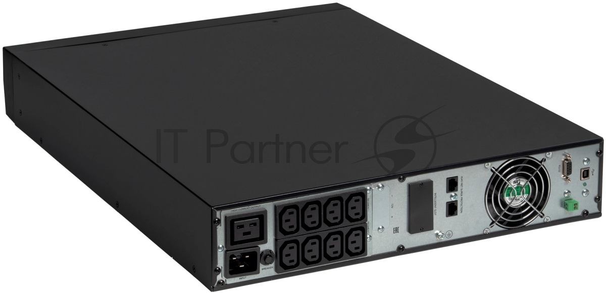 Источник бесперебойного питания Бастион SKAT-UPS 3000-RACK-ON-6X9-E P3 / 3000 ВА / 3000 Вт / 8 x IEC 320 C13, 1 x IEC 320 С19