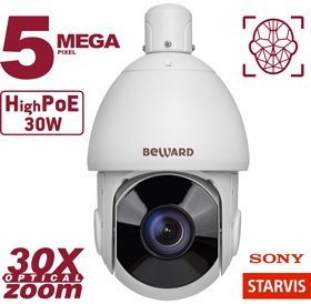 PTZ-камера Beward SV3218-R30, 5Мп, 30x оптич. зум, ИК до 200м, IP66