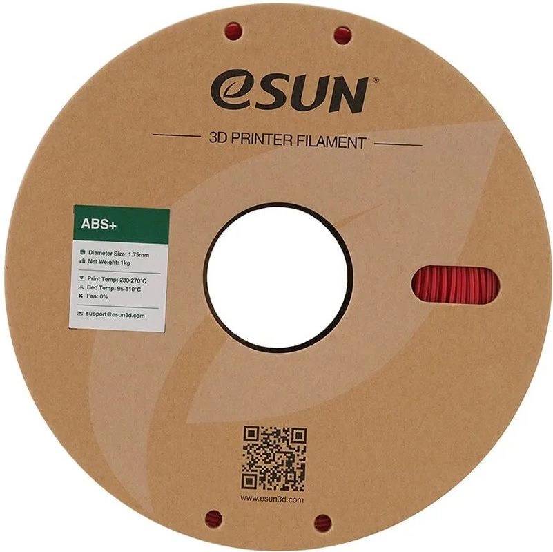 ESUN Пластик для принтера 3D ABS+175R1 ABS+ d1.75мм 1кг 1цв.