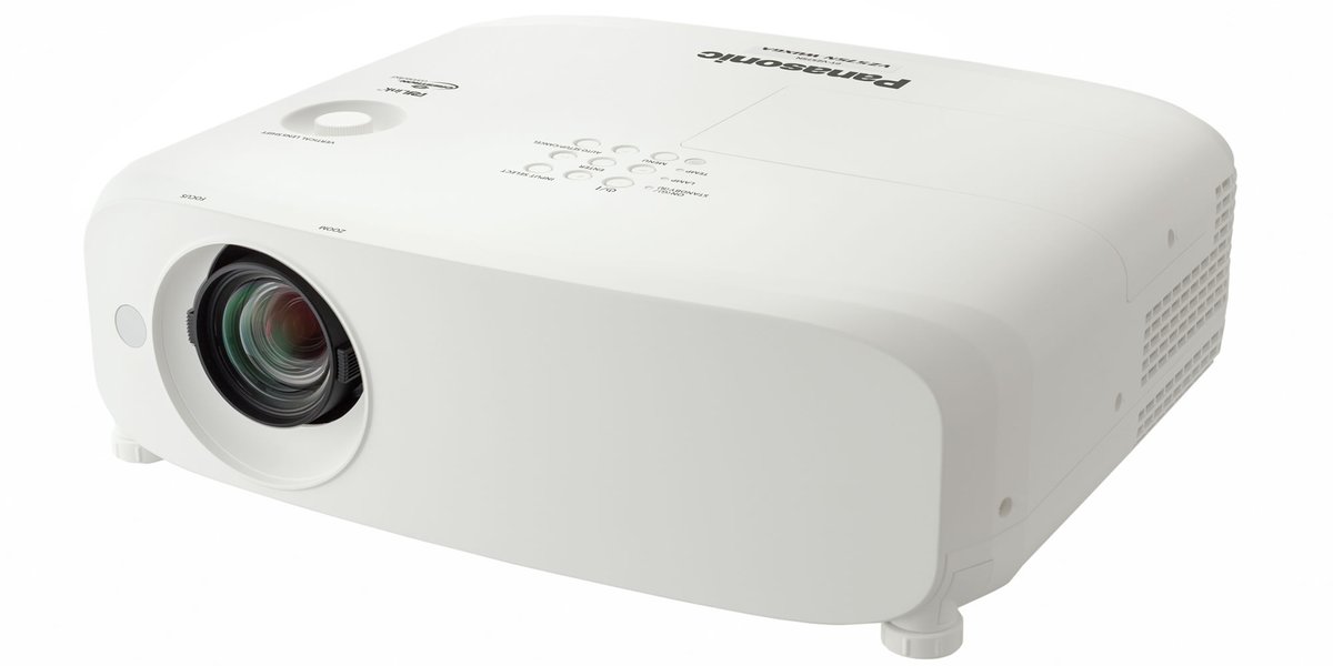 Проектор Panasonic [PT-VZ580E] 3LCD 5000ANSI Lm, WUXGA (1920x1200),  16000:1;  Throw  Ratio 1.091.77:1;