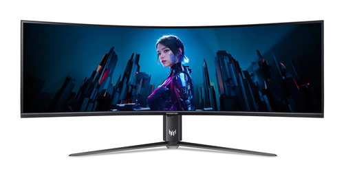 Монитор 57" ACER Predator Z57bmiiphuzx Black (VA 7680x2160 120 Hz 1000cd/m2 1ms 2xHDMI(2.1) + 1xDP + 1xTypeC(PD90W) + USB3.2(1up4down) + Audio out+Speaker 10Wx2 110 H.Adj)