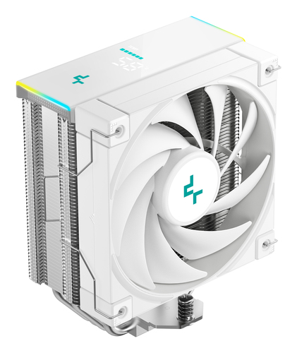 R-AK400-WHADMN-GJD - Кулер для процессора, Deepcool, AK400 DIGITAL SE WH R-AK400-WHADMN-GJD, Intel 1851/1700/1200/115х и AMD AM5/AM4, 220W, 120мм, 500-1850±10%/об/м, 68.99 CFM, 28 dB(A), 4pin, 126х97х157мм, Белый