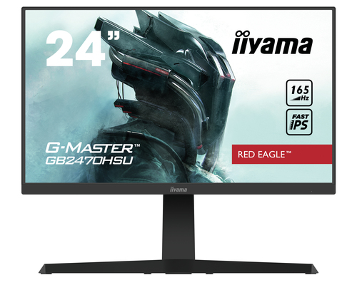 23.8" ЖК монитор IIYAMA G-MASTER GB2470HSU-B1 (Black) с поворотом экрана (LCD, 1920x1080,  HDMI,  DP