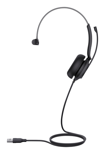 Гарнитура проводная YEALINK UH35 Mono UC (HD звук, шумоподавление, LED-индикатор, USB) (UH35 Mono UC)