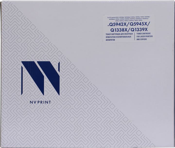 Картридж NV-Print Q5942X/Q5945X/Q1338X/Q1339X Black  для HP 4350/4345/4200/4300