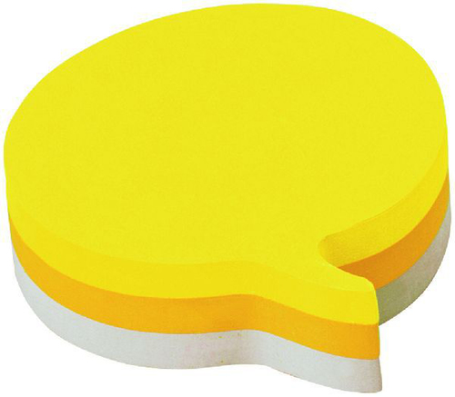 Блок самоклеящийся бумажный 3M Post-it Original 2007SP 7100172405 70x70мм 225лист.  ассорти  3цв.в  упак. "реплика"
