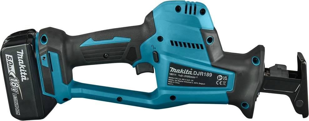MAKITA Сабельная пила DJR189RTJ аккум. 3100ход/мин ДА