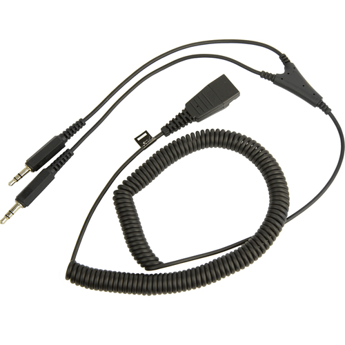 PC cord - QD to 2x3.5mm 8734-599