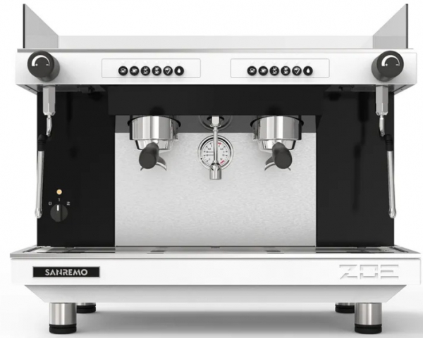Кофемашина SANREMO Zoe Tall 2 гр. 220В автомат бело-красная