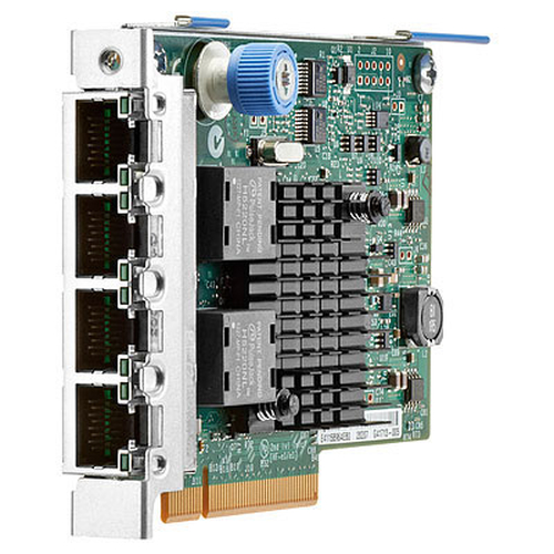 Адаптер HPE Ethernet 1Gb 4-port 366FLR Adapter, 665238-001, 669280-001, 665240-B21